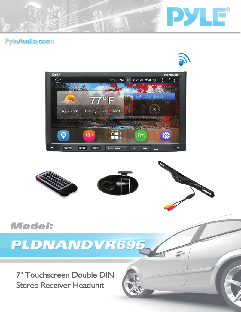 Page n°1 - Manuel utilisateur Pyle PLDNANDVR695