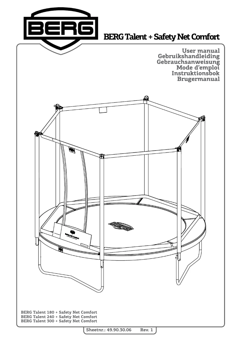 Image de la première page du manuel de l'appareil Talent 300