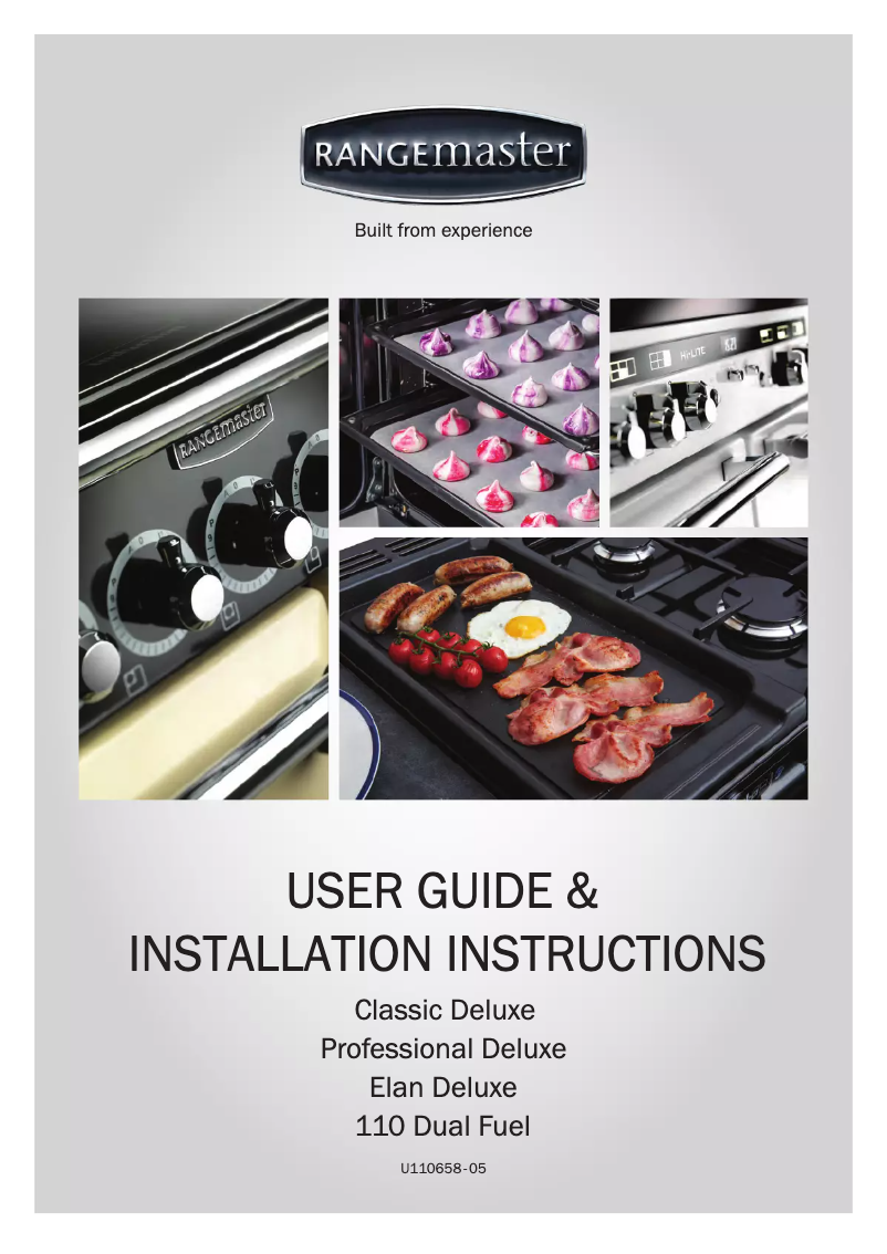 Image de la première page du manuel de l'appareil ELA110DFFOG