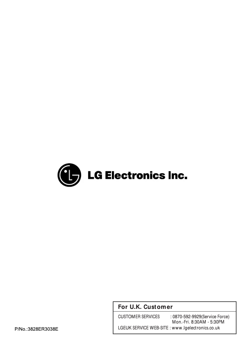 Página 1 del manual Manual de usuario LG WD-14311FD