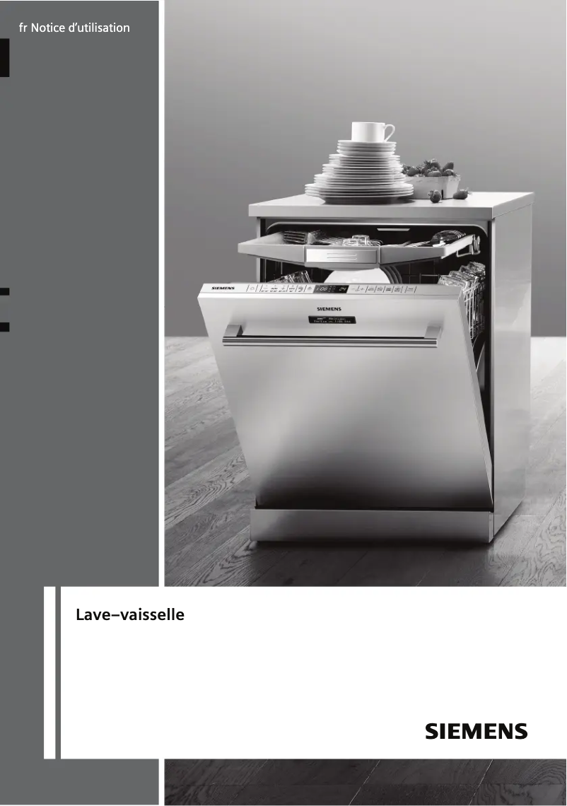 Image de la première page du manuel de l'appareil SN65L000EU