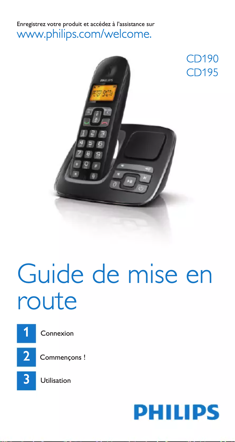 First page image of the manual for BeNear CD1951B