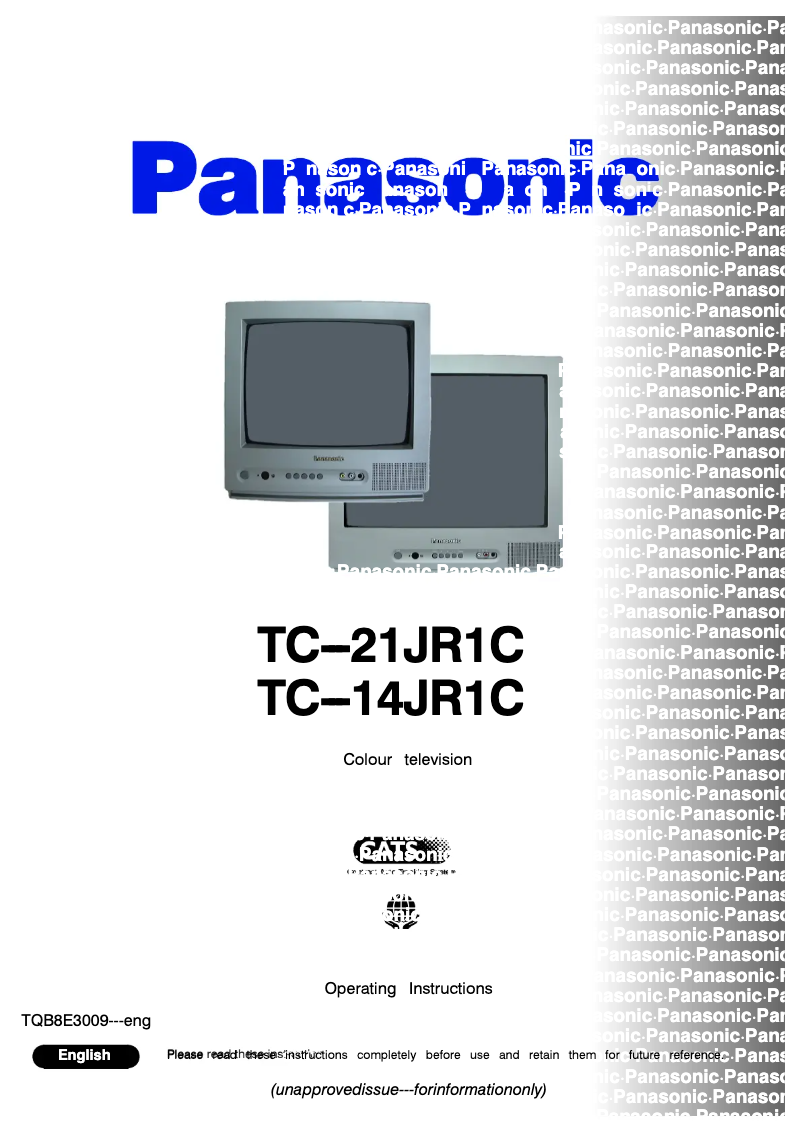 Imagen de la primera página del manual del dispositivo TC-21JR1C