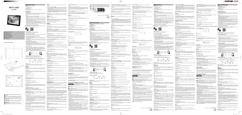 Page 1 de la notice Manuel utilisateur Muse M-510 WPF