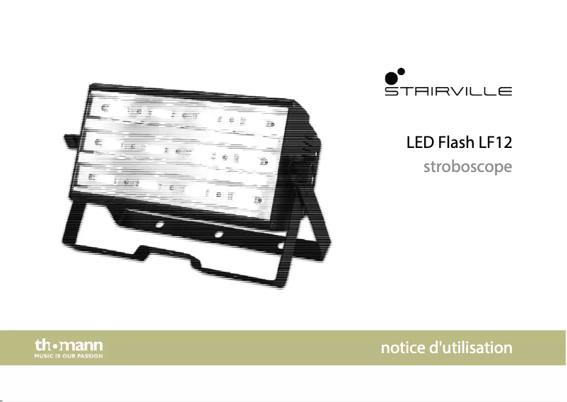 Image de la première page du manuel de l'appareil LED Flash LF12