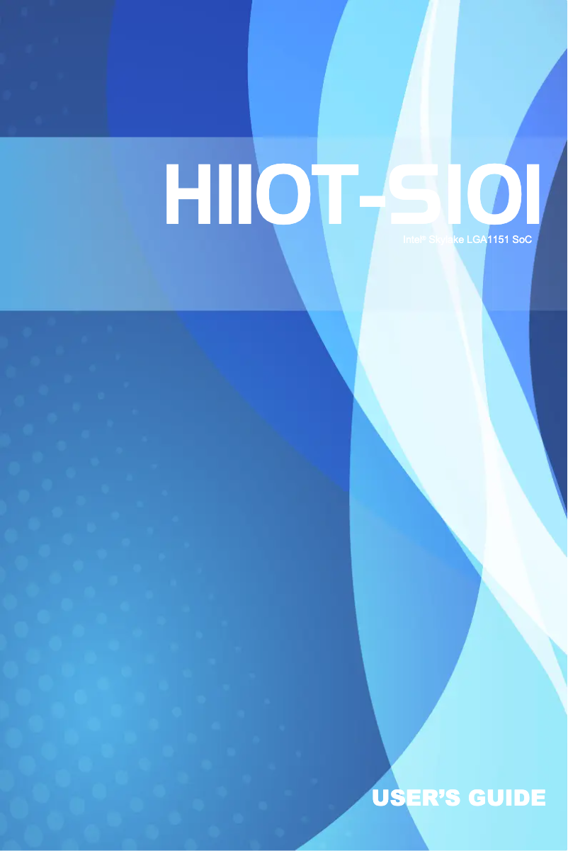Page n°1 - Manuel utilisateur ECS H110T-SI01