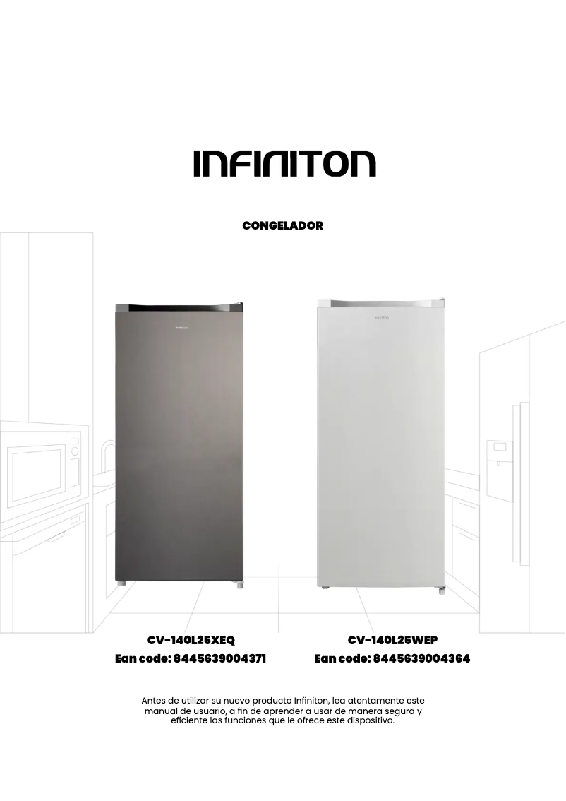 Page n°1 - Manuel utilisateur Infiniton CV-140L25XEQ