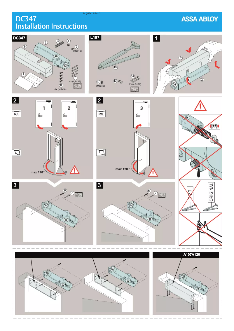 Image de la première page du manuel de l'appareil DC347 Superman