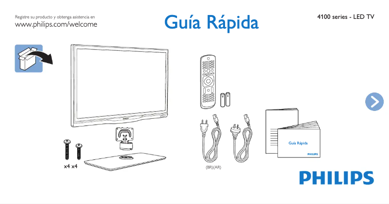 Page 1 de la notice Manuel utilisateur Philips 28PHG4109