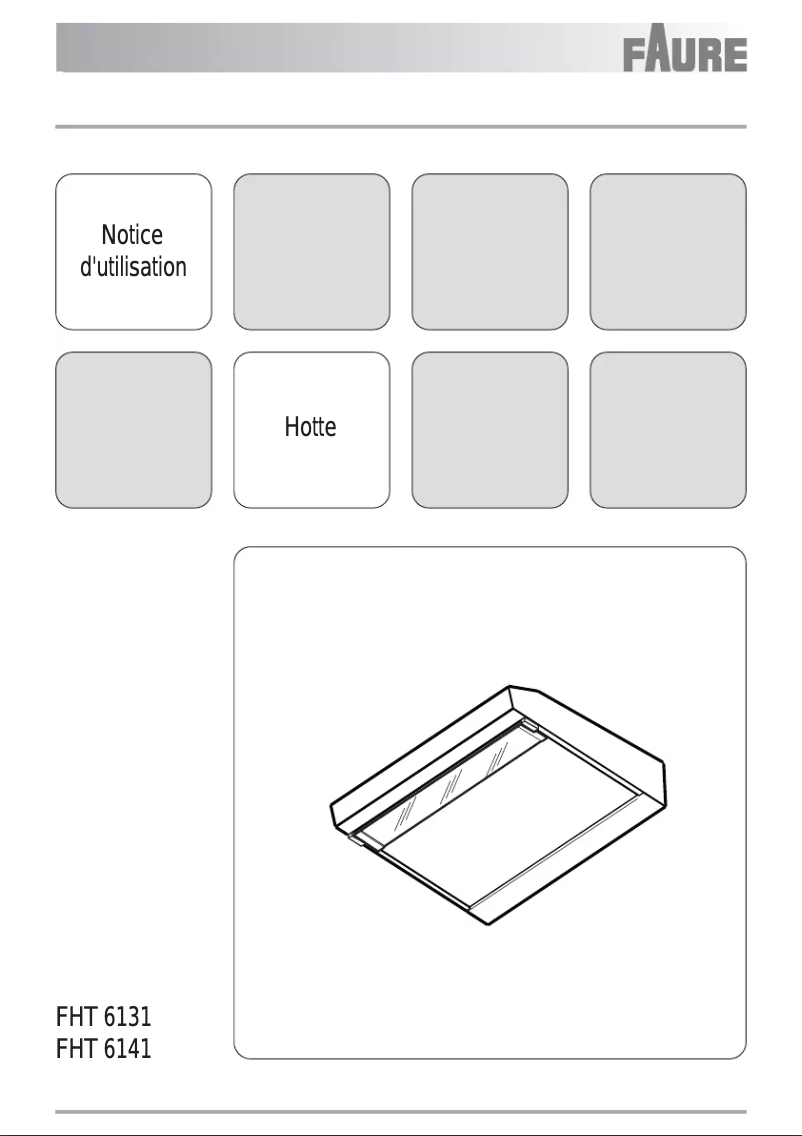 Página 1 del manual Manual de usuario Faure FHT6131X