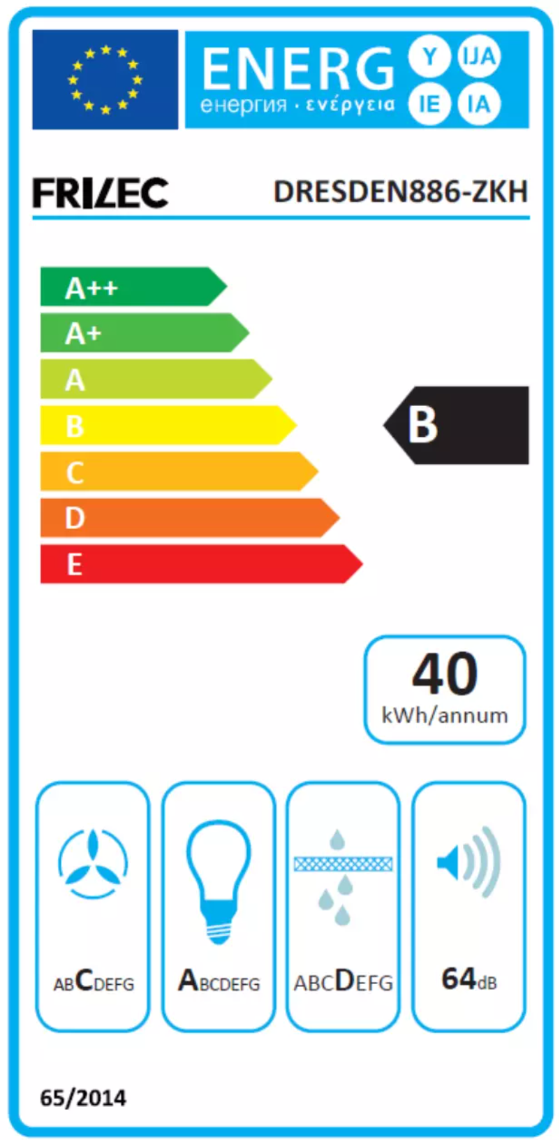 Page 1 de la notice Manuel utilisateur Frilec DRESDEN886-ZKH