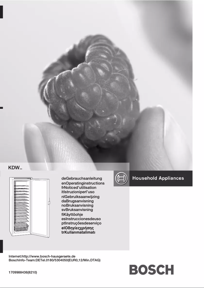 Image de la première page du manuel de l'appareil KDW40402