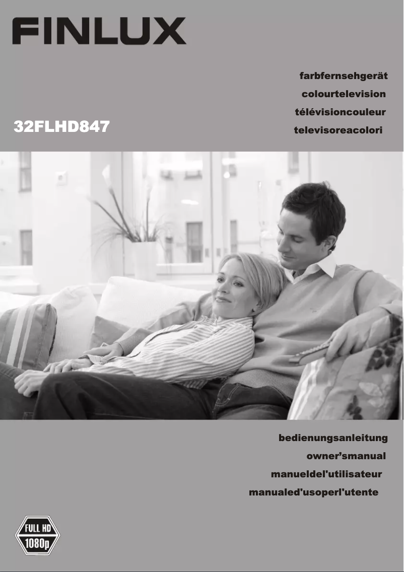 Page 1 de la notice Manuel utilisateur Finlux 32FLHD847