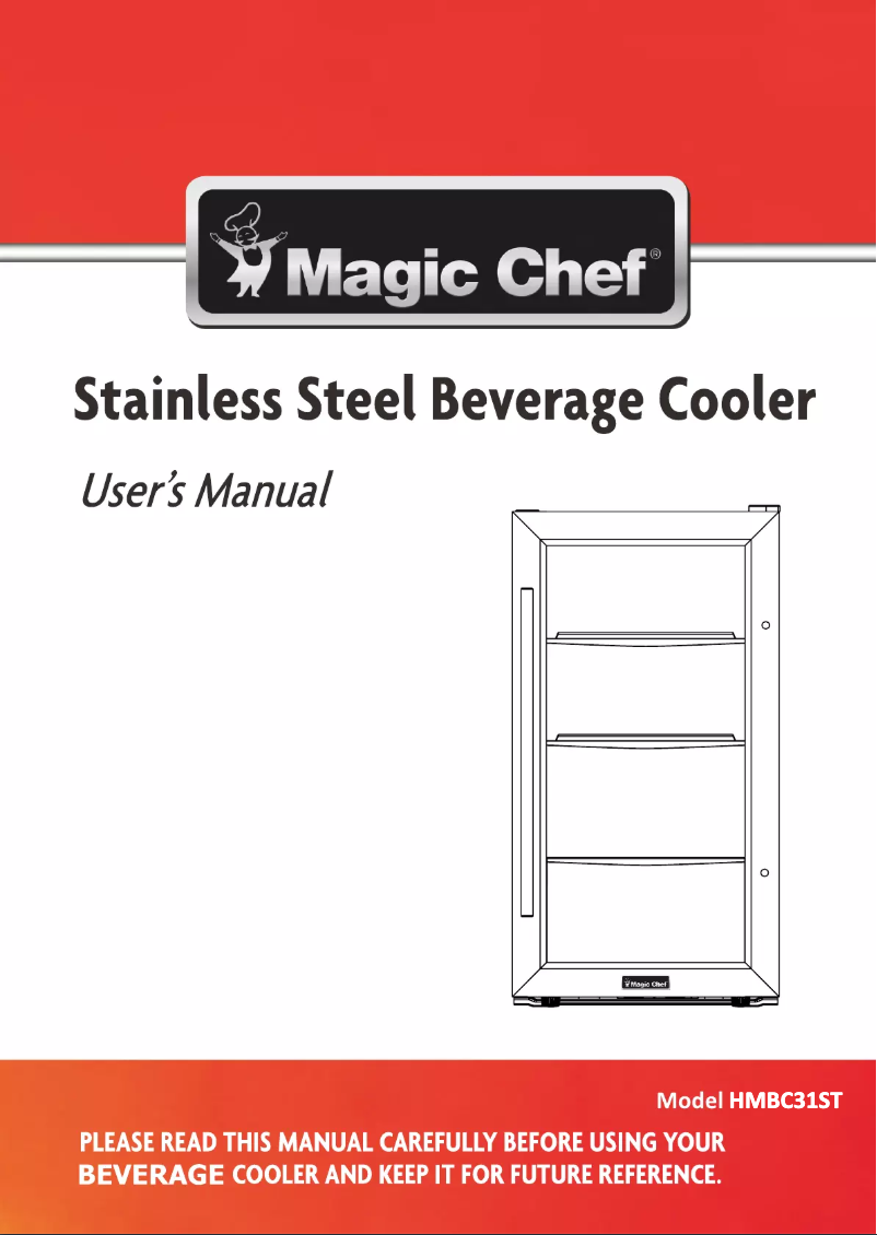 Image de la première page du manuel de l'appareil HMBC31ST
