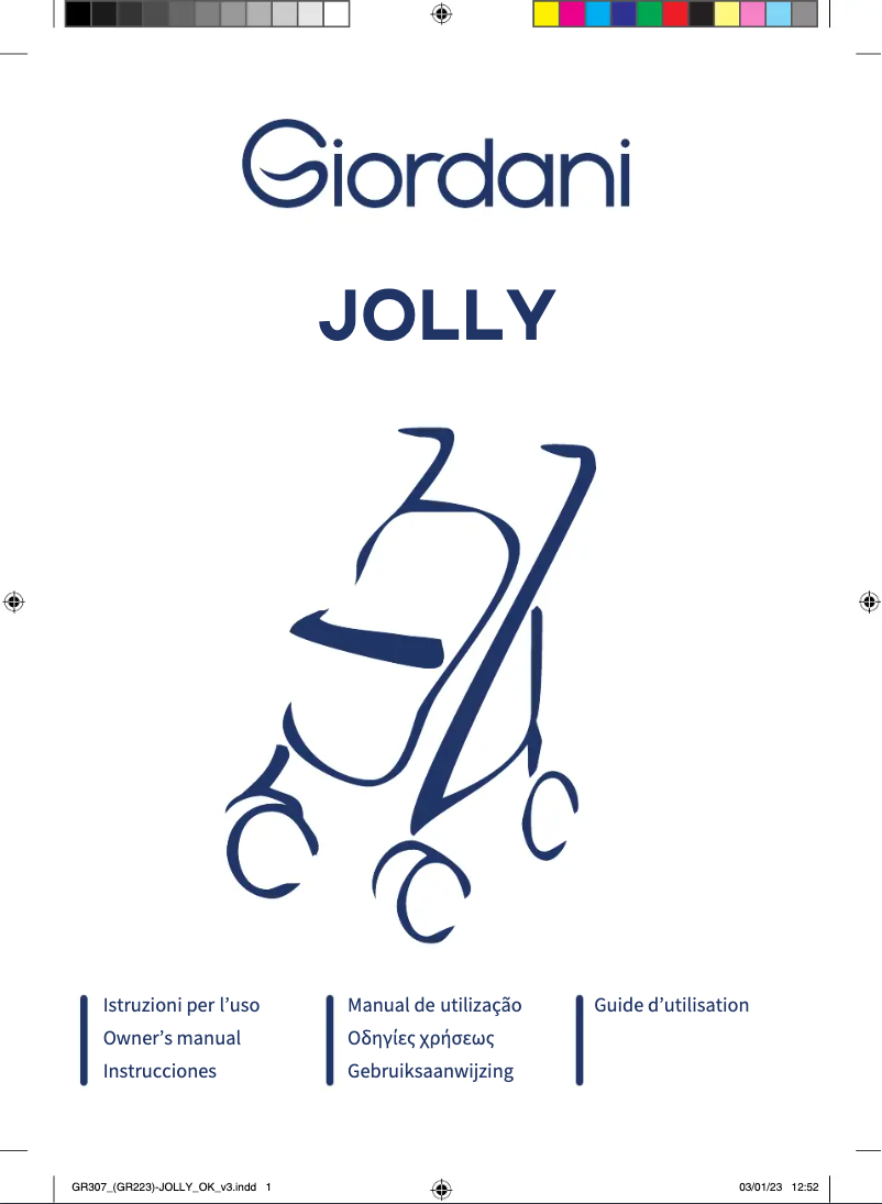 Image de la première page du manuel de l'appareil Jolly