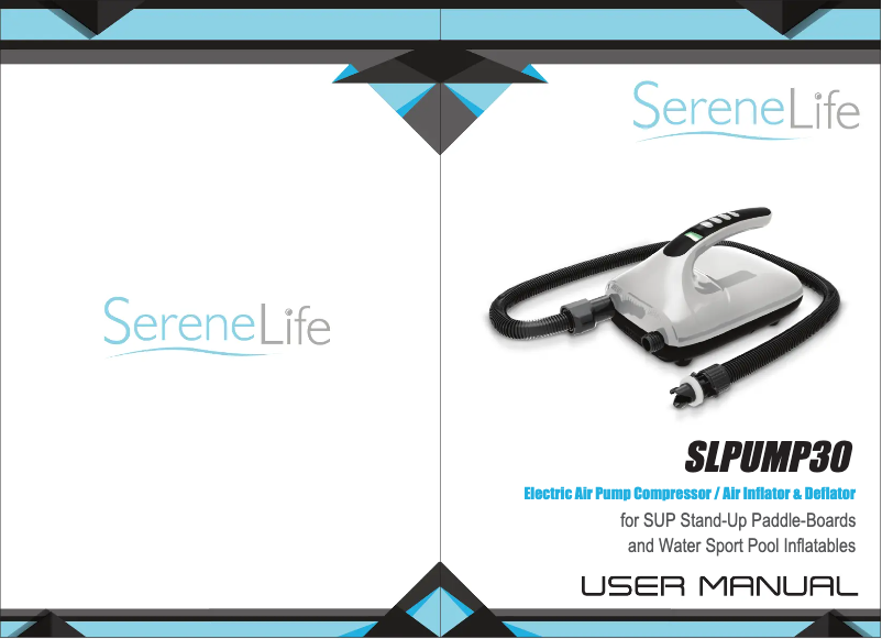 Page 1 de la notice Manuel utilisateur SereneLife SLPUMP30