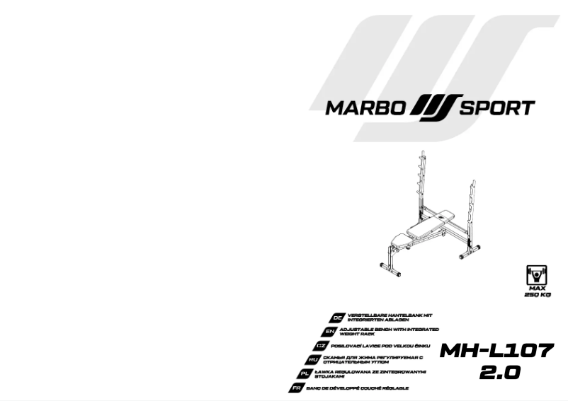 Page n°1 - Manuel utilisateur Marbo sport MH-L107 2.0
