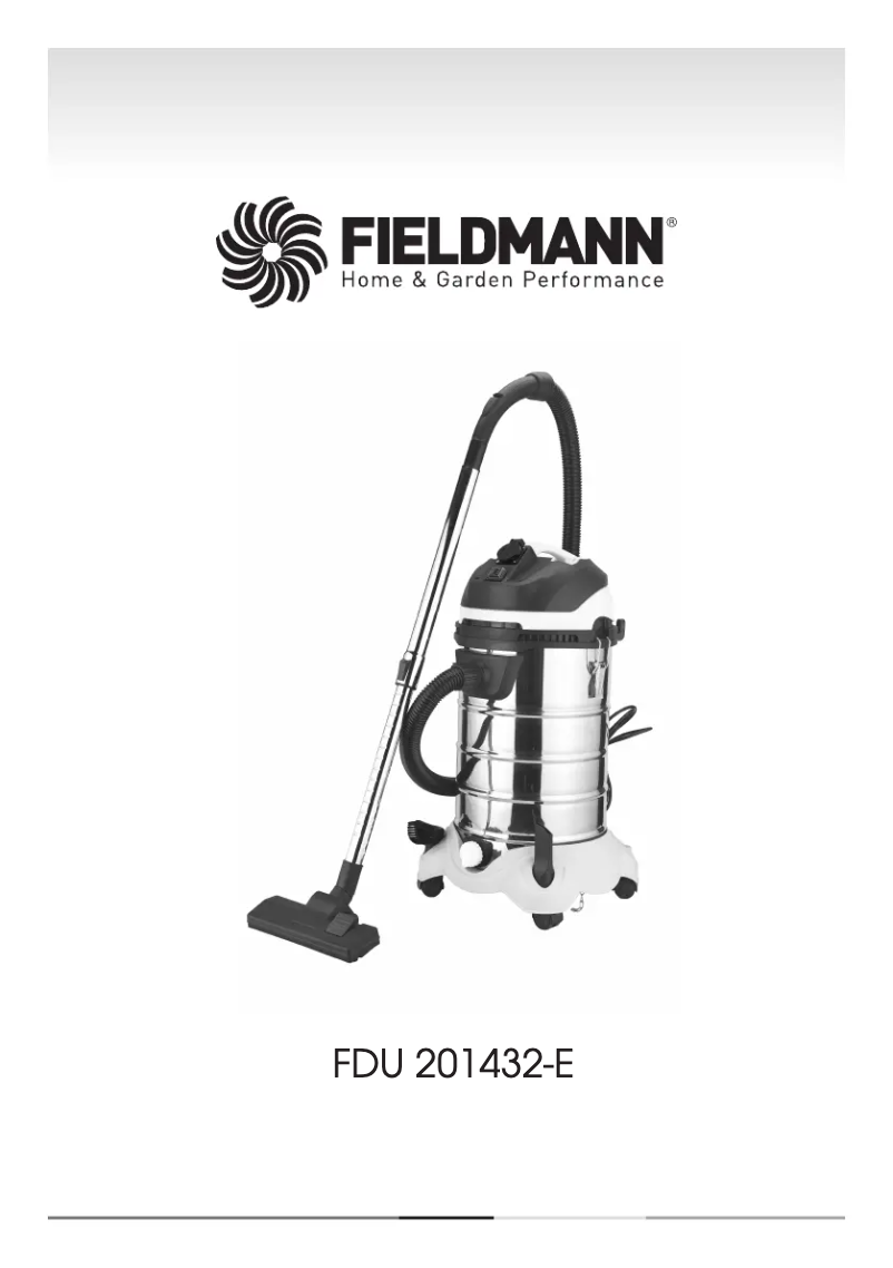 Page 1 de la notice Manuel utilisateur Fieldmann FDU 201432-E