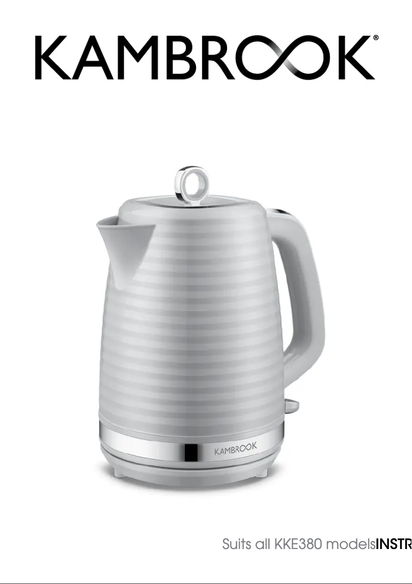 Image de la première page du manuel de l'appareil KKE380