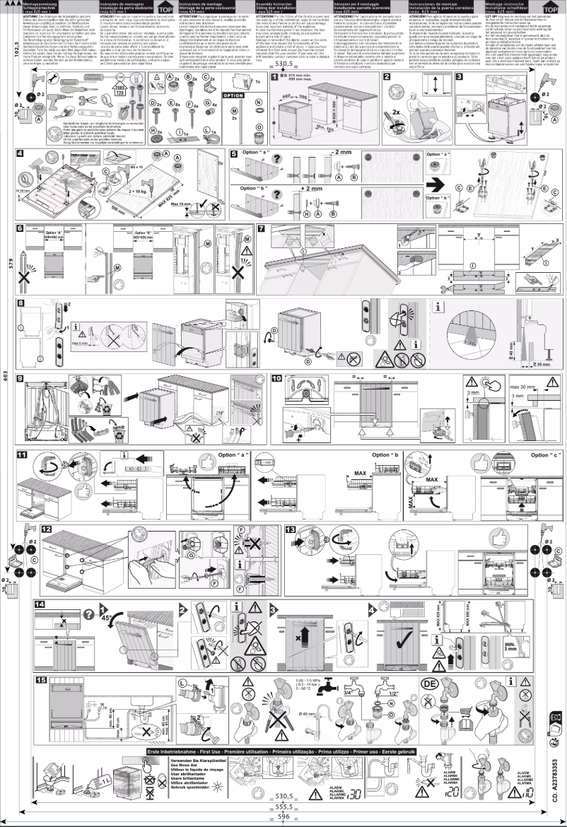 Imagen de la primera página del manual del dispositivo FSK94858P