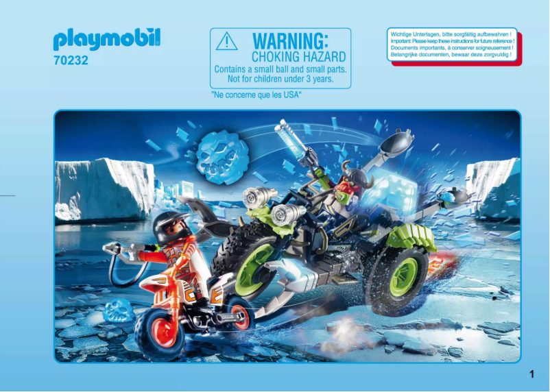 Page n°1 - Manuel utilisateur Playmobil 70232