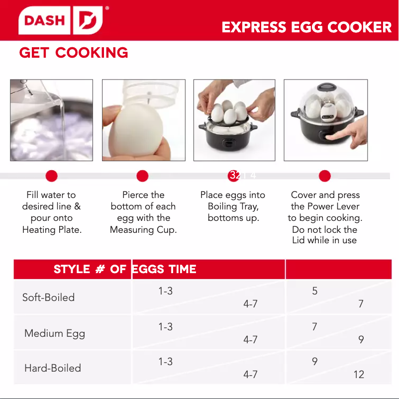 Page 1 de la notice Guide de démarrage rapide Dash Express DEC207