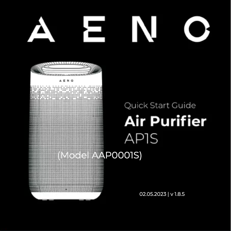 Page n°1 - Guide de démarrage rapide AENO AP1S