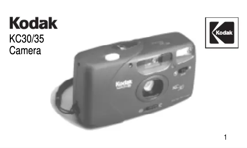 Page n°1 - Manuel utilisateur Kodak KC30