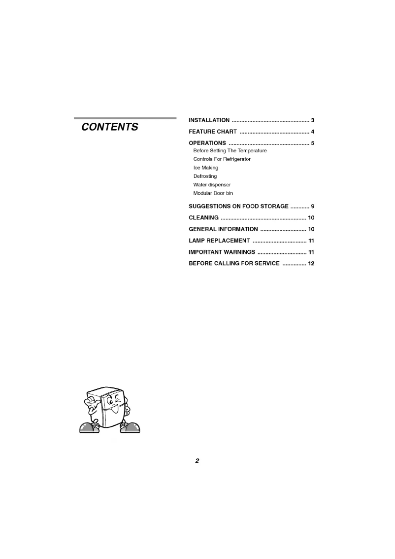 Image de la première page du manuel de l'appareil GN-221QL