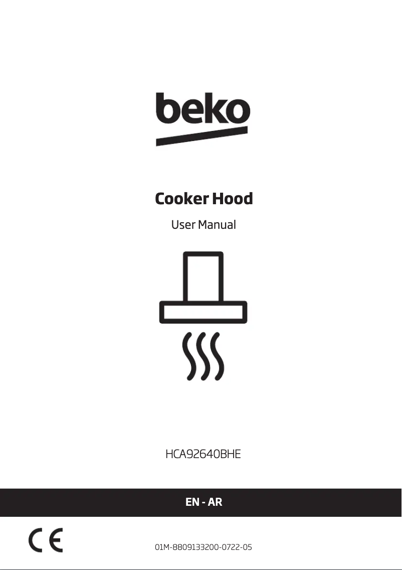 Page 1 de la notice Manuel utilisateur Beko HCA92640BHE