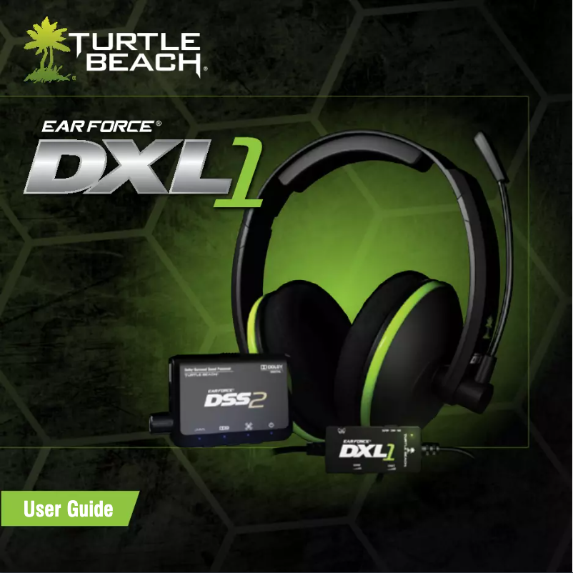 Página 1 del manual Manual de usuario Turtle Beach Ear Force DXL1