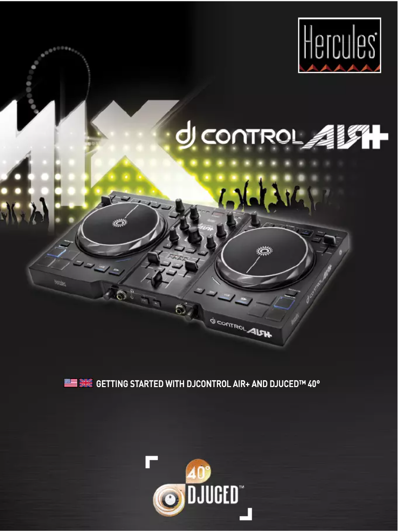 Image de la première page du manuel de l'appareil DJControl AIR plus
