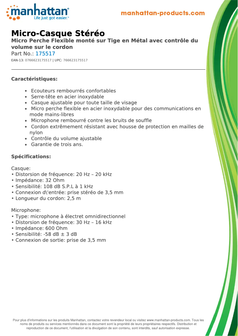 Image de la première page du manuel de l'appareil 175517