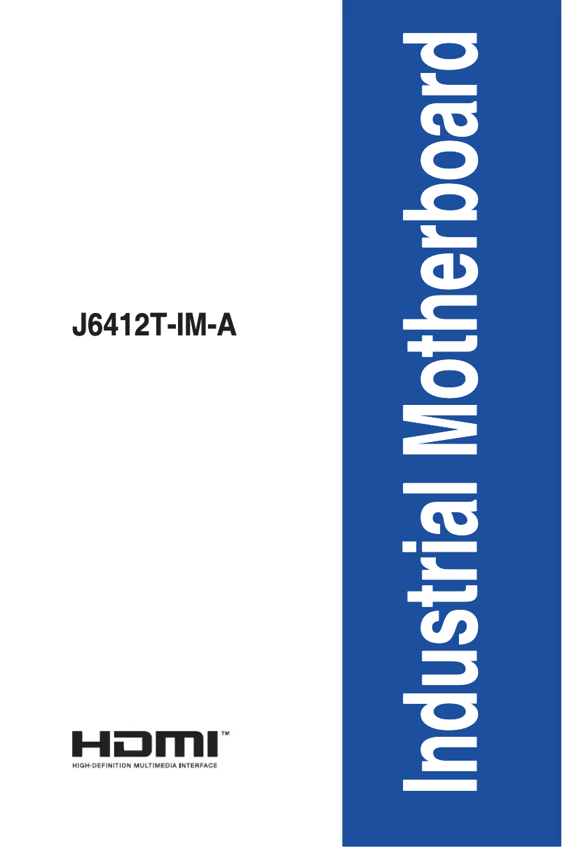 Page 1 de la notice Manuel utilisateur Asus J6412T-IM-A
