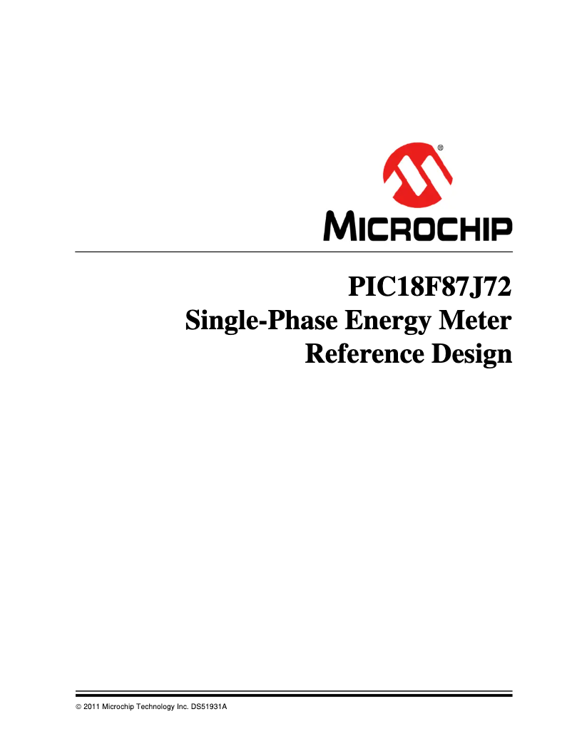 Página 1 del manual Manual de usuario Microchip PIC18F87J72