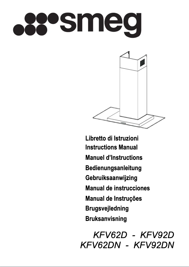 Página 1 del manual Manual de usuario Smeg KFV62D