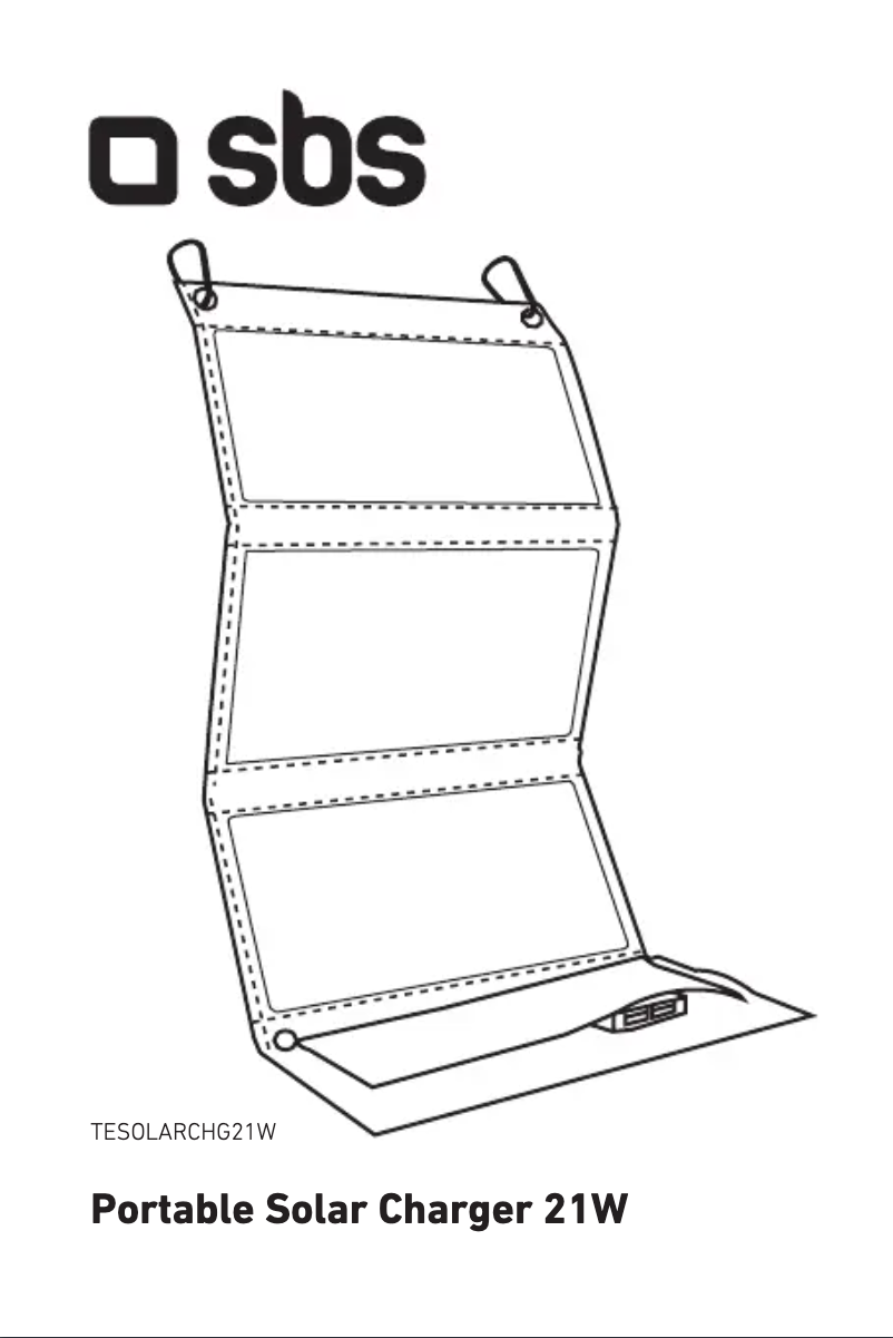 Page 1 de la notice Manuel utilisateur SBS TESOLARCHG21W