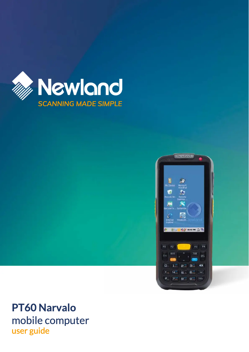 Página 1 del manual Manual de usuario Newland PT60 Narvalo