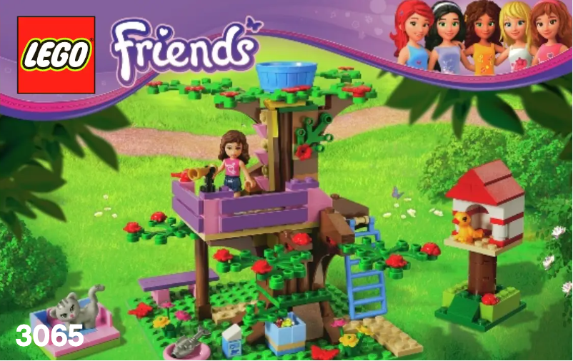 Page n°1 - Manuel utilisateur Lego Friends 3065