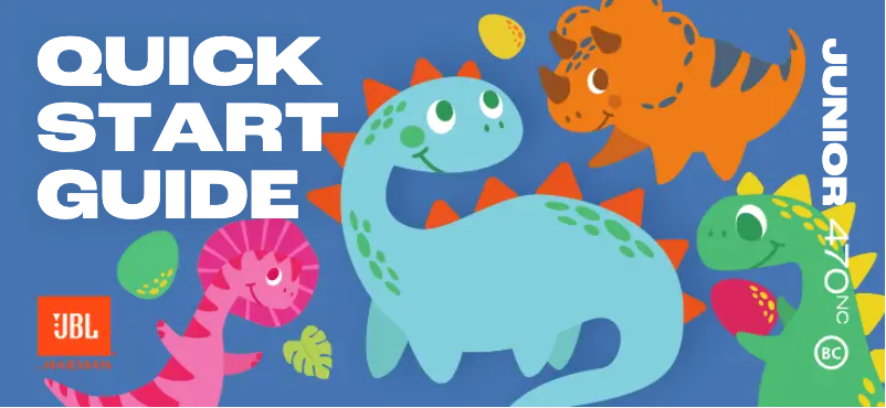 Page 1 de la notice Manuel utilisateur JBL Junior 470NC