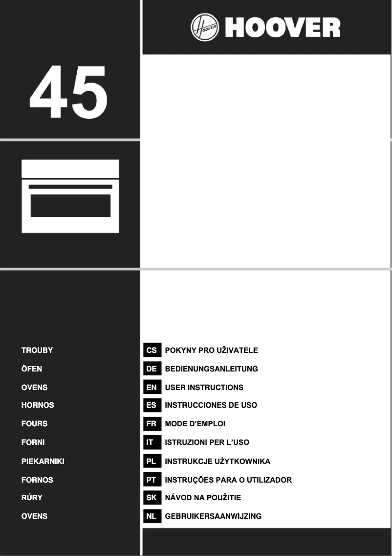 Página 1 del manual Manual de usuario Hoover HMC34C5M0