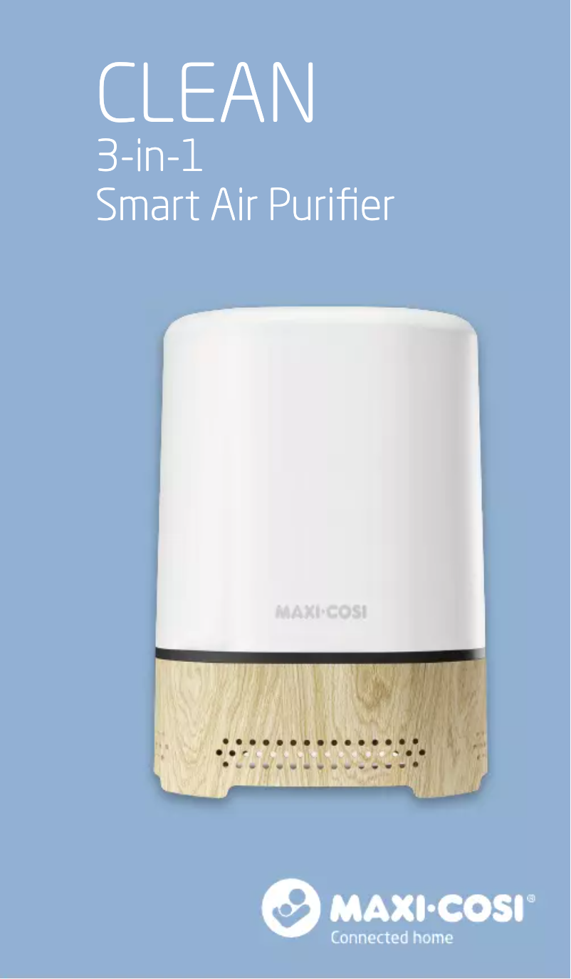 Page 1 de la notice Manuel utilisateur Maxi-Cosi Clean