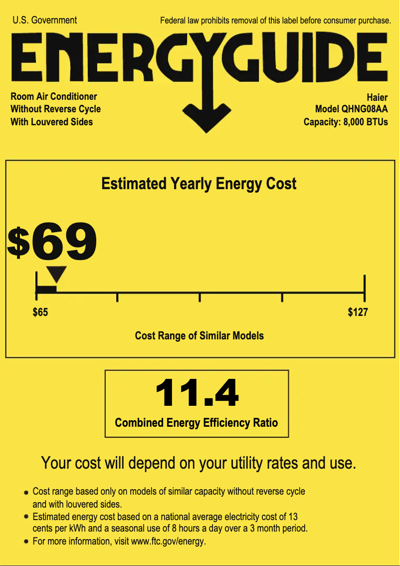 Image de la première page du manuel de l'appareil QHNG08AA