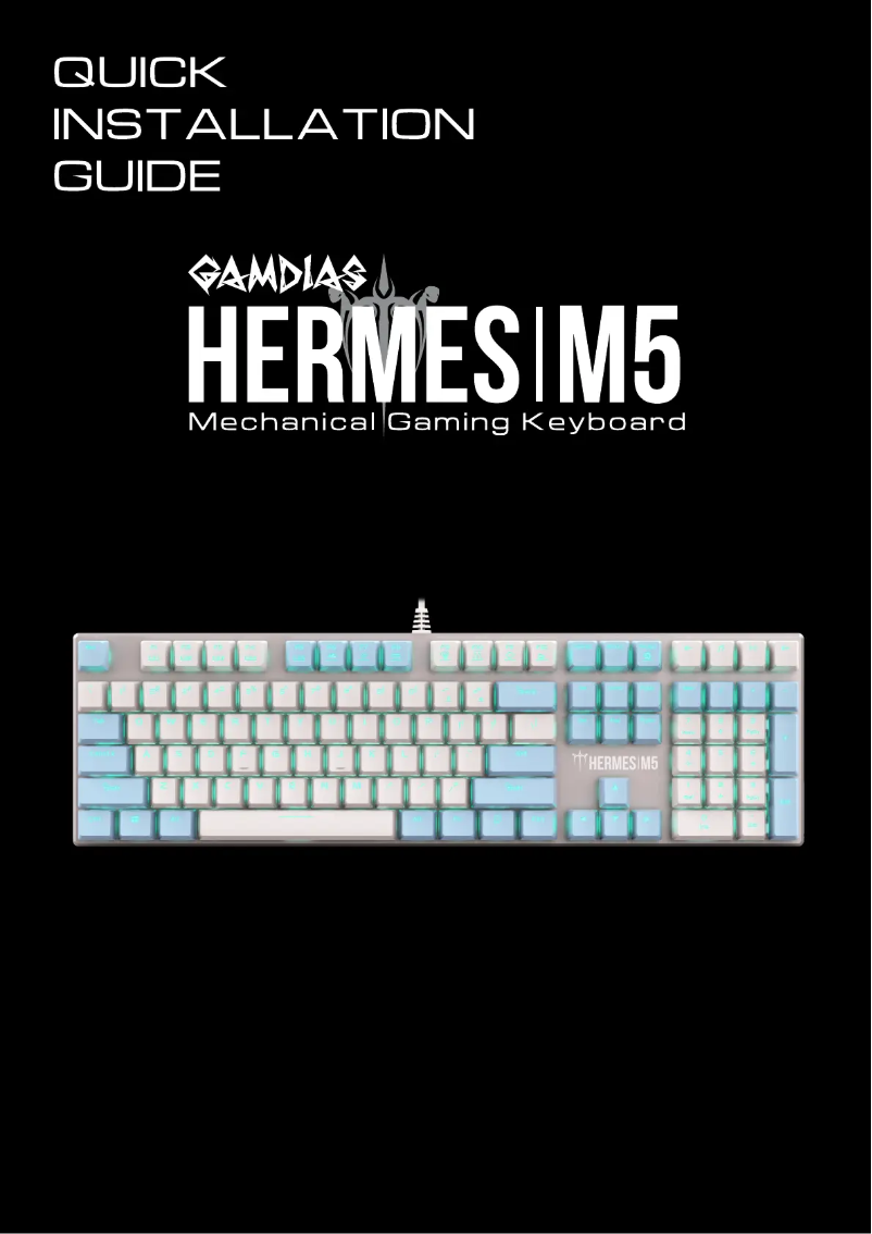 Image de la première page du manuel de l'appareil Hermes M5