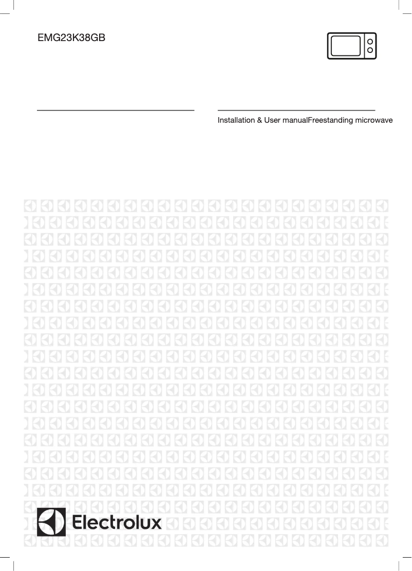 Página 1 del manual Manual de usuario Electrolux EMG23K38GB
