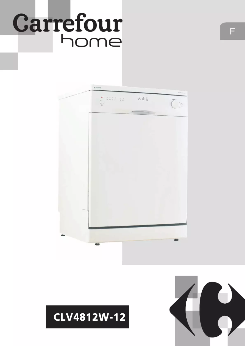 Página 1 del manual Manual de usuario Carrefour Home CLV4812W-12