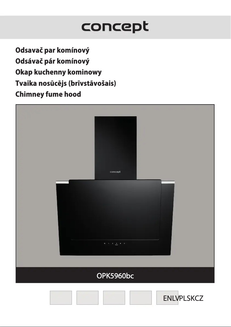 Page 1 de la notice Manuel utilisateur Concept OPK5960bc