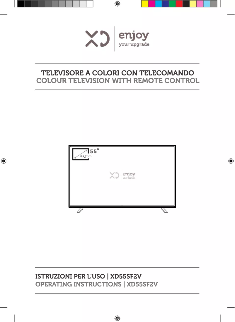 Page 1 de la notice Manuel utilisateur XD 55SF2V