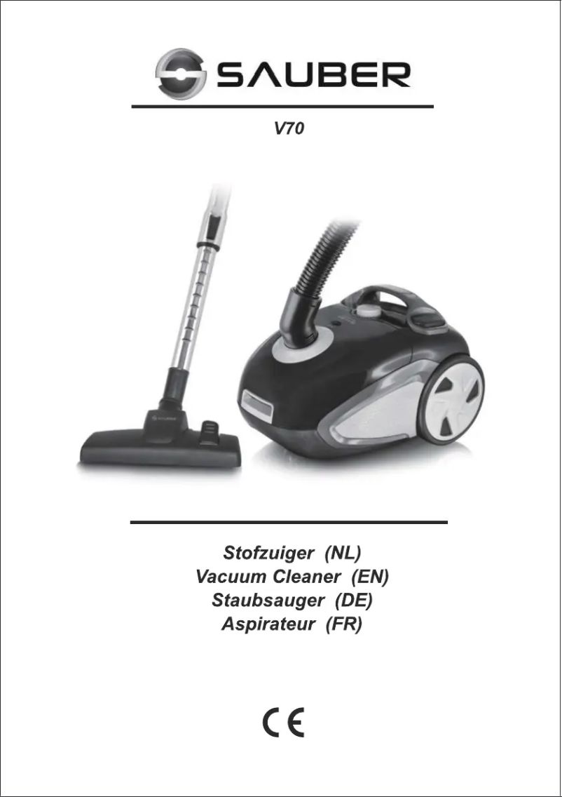 Page 1 de la notice Manuel utilisateur Sauber V70