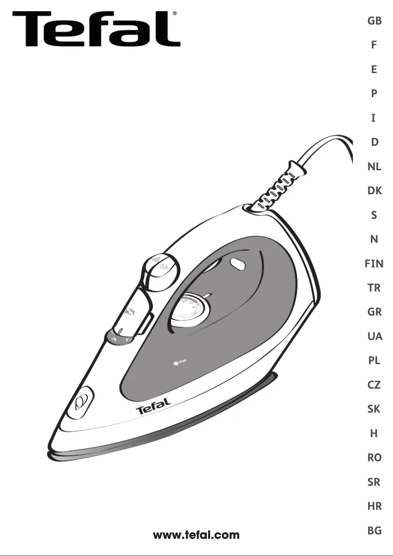 Page n°1 - Manuel utilisateur Tefal Prima FV2020